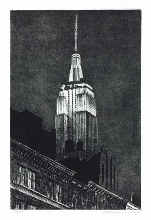 Empire State Building by Frederick Mershimer