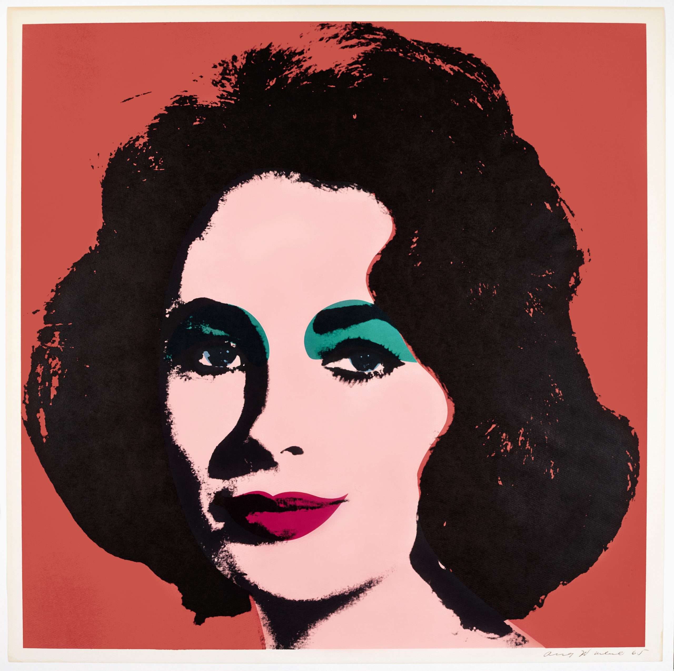 Liz (fs Ii.7) by Andy Warhol