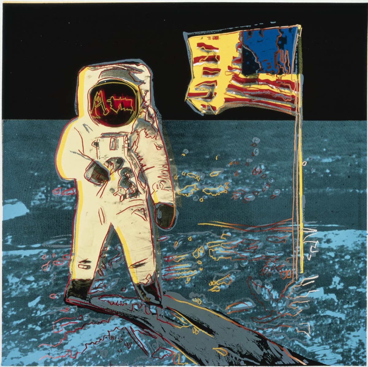 Moonwalk (fs Ii.404) by Andy Warhol