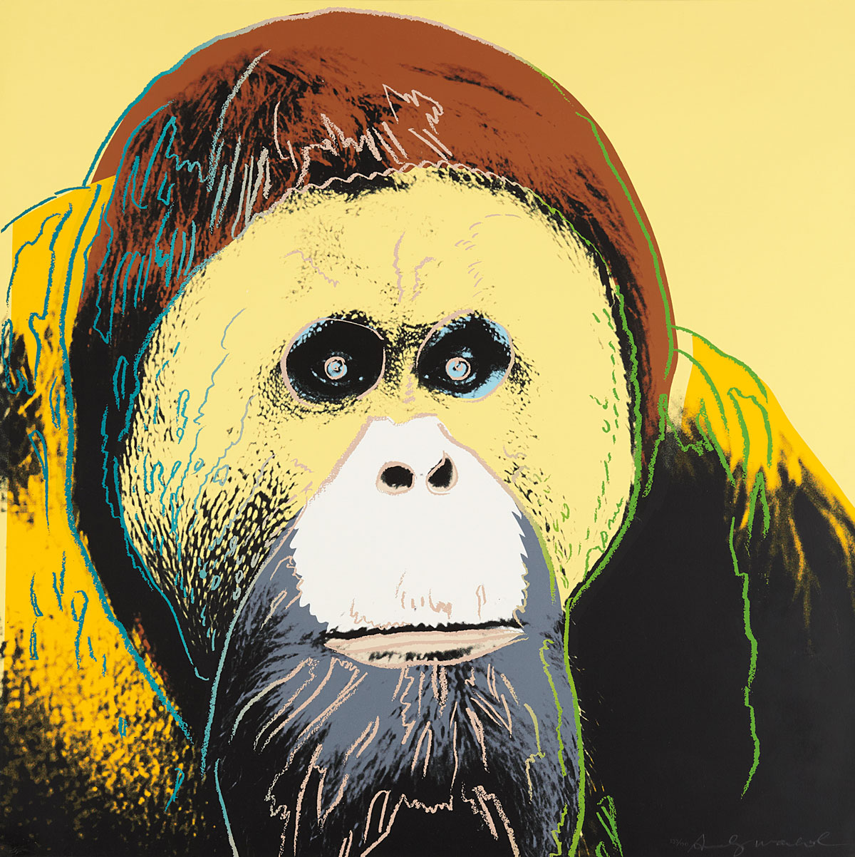 Orangutan (fs Ii.299) by Andy Warhol