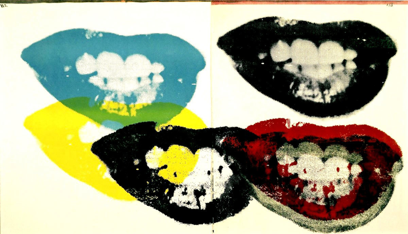 I Love Your Kiss Forever Forever (fs Ii.5) by Andy Warhol