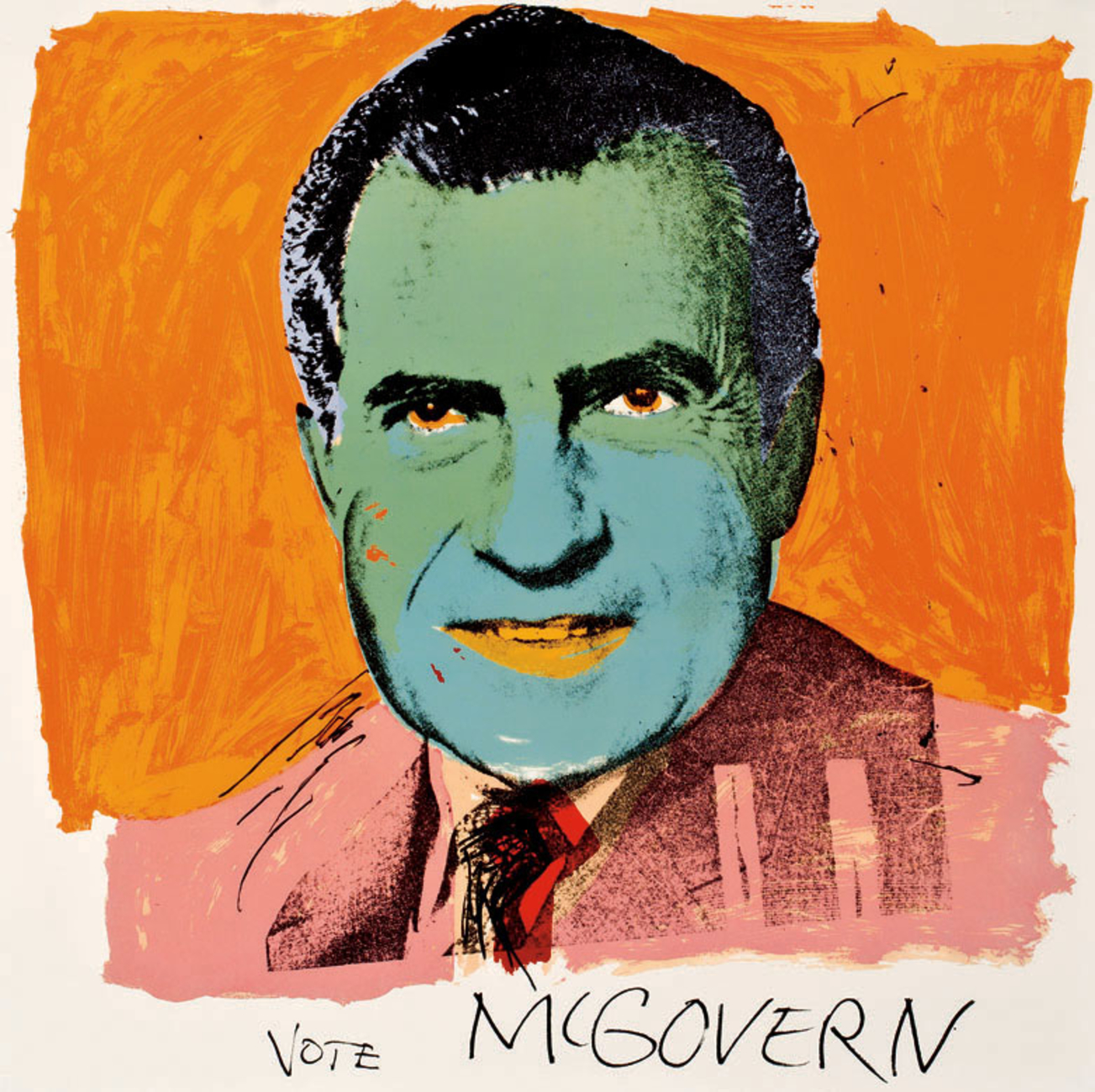 Vote Mcgovern 84 by Andy Warhol