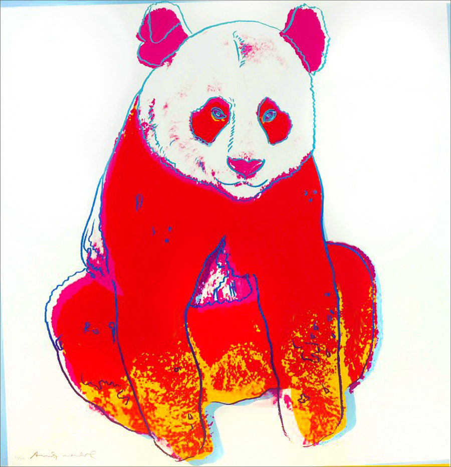 Giant Panda (fs Ii.295) by Andy Warhol