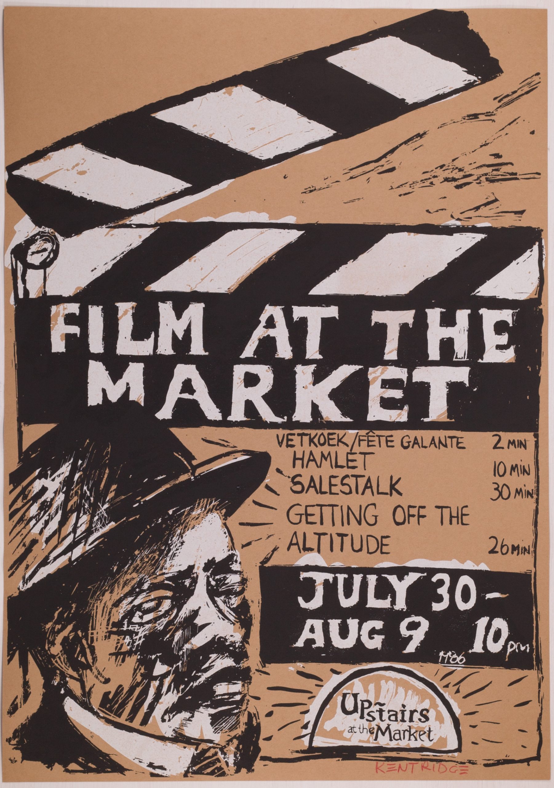 Film At The Market by William Kentridge