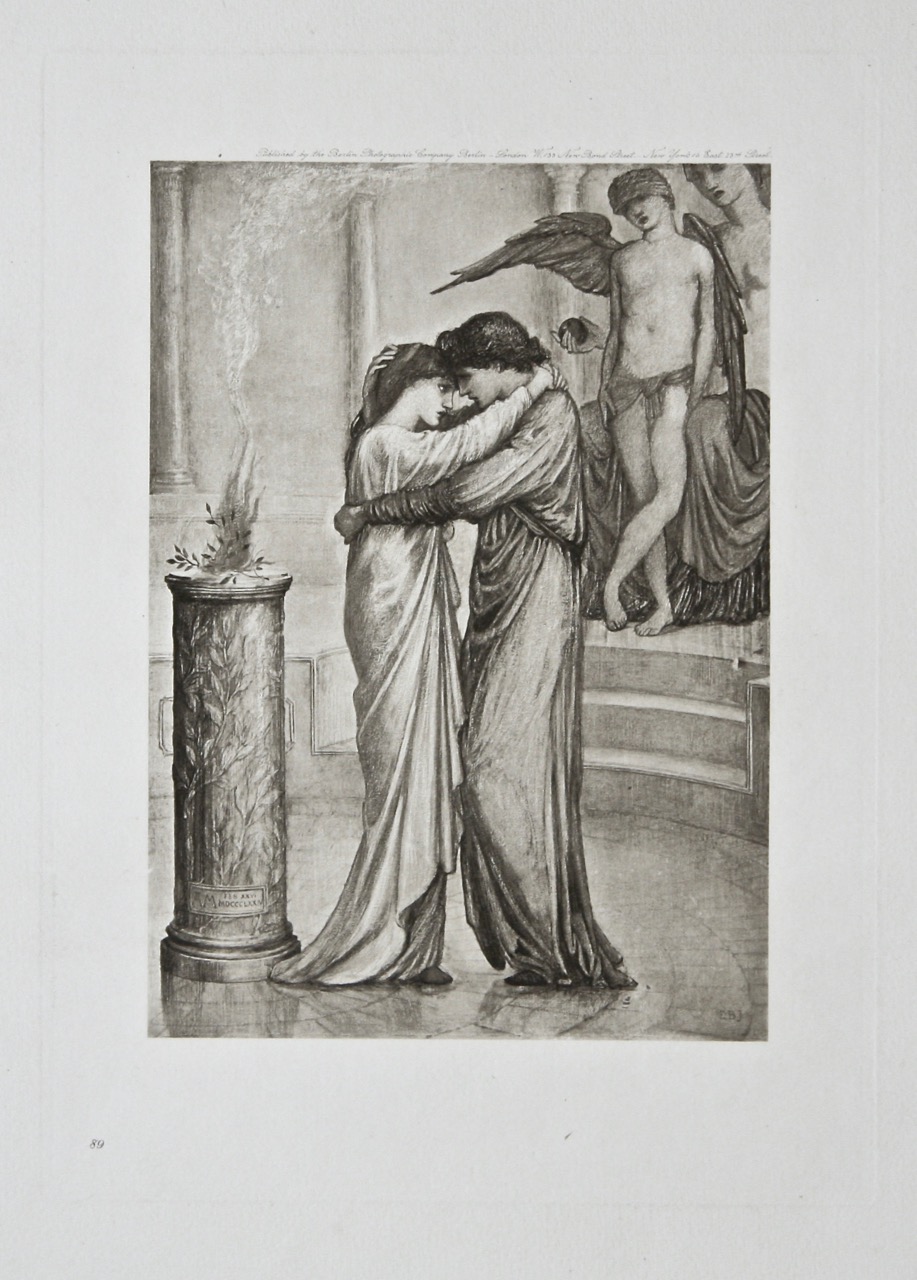 The Altar Of Hymen by Edward Burne-Jones