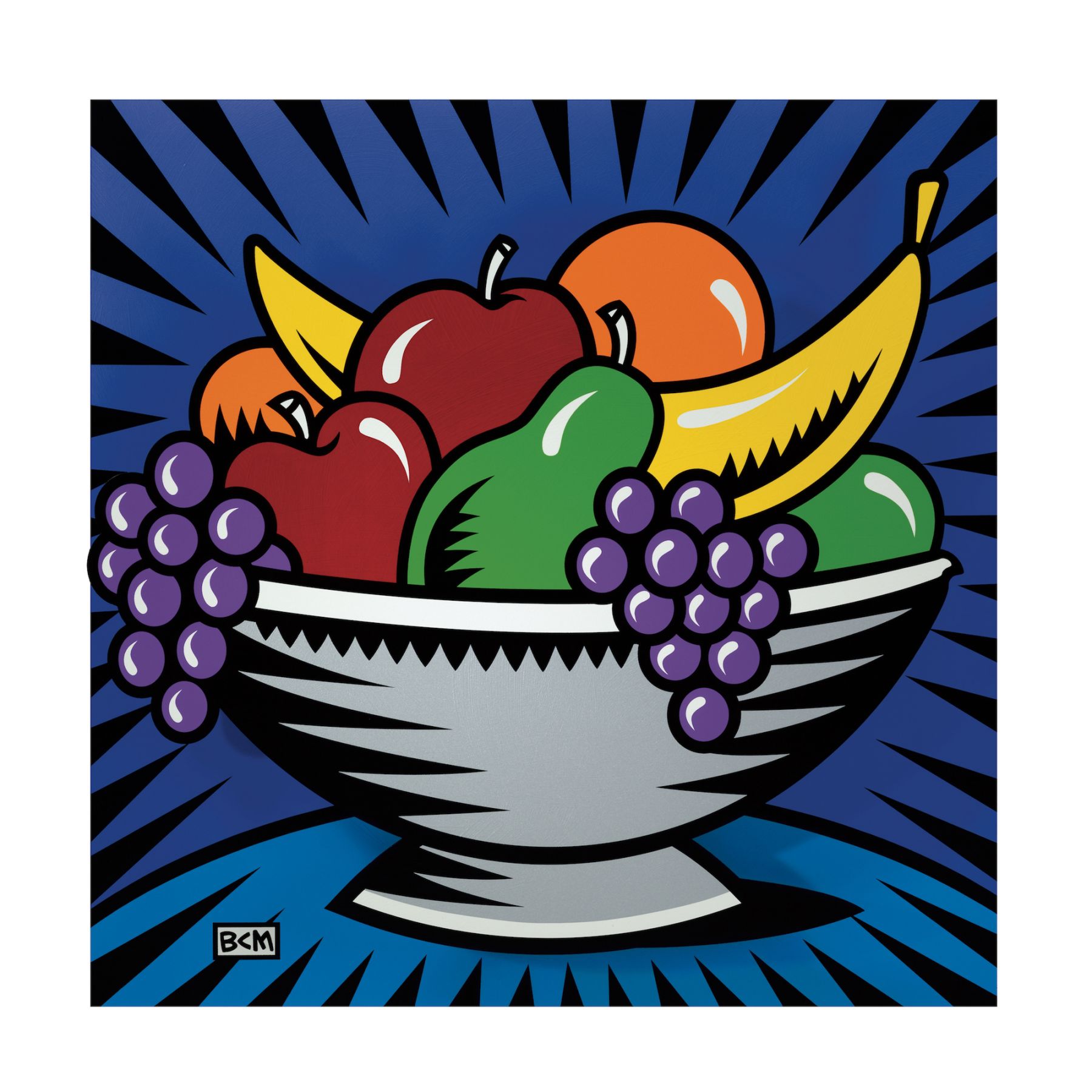 Fruit Bowl by Burton Morris