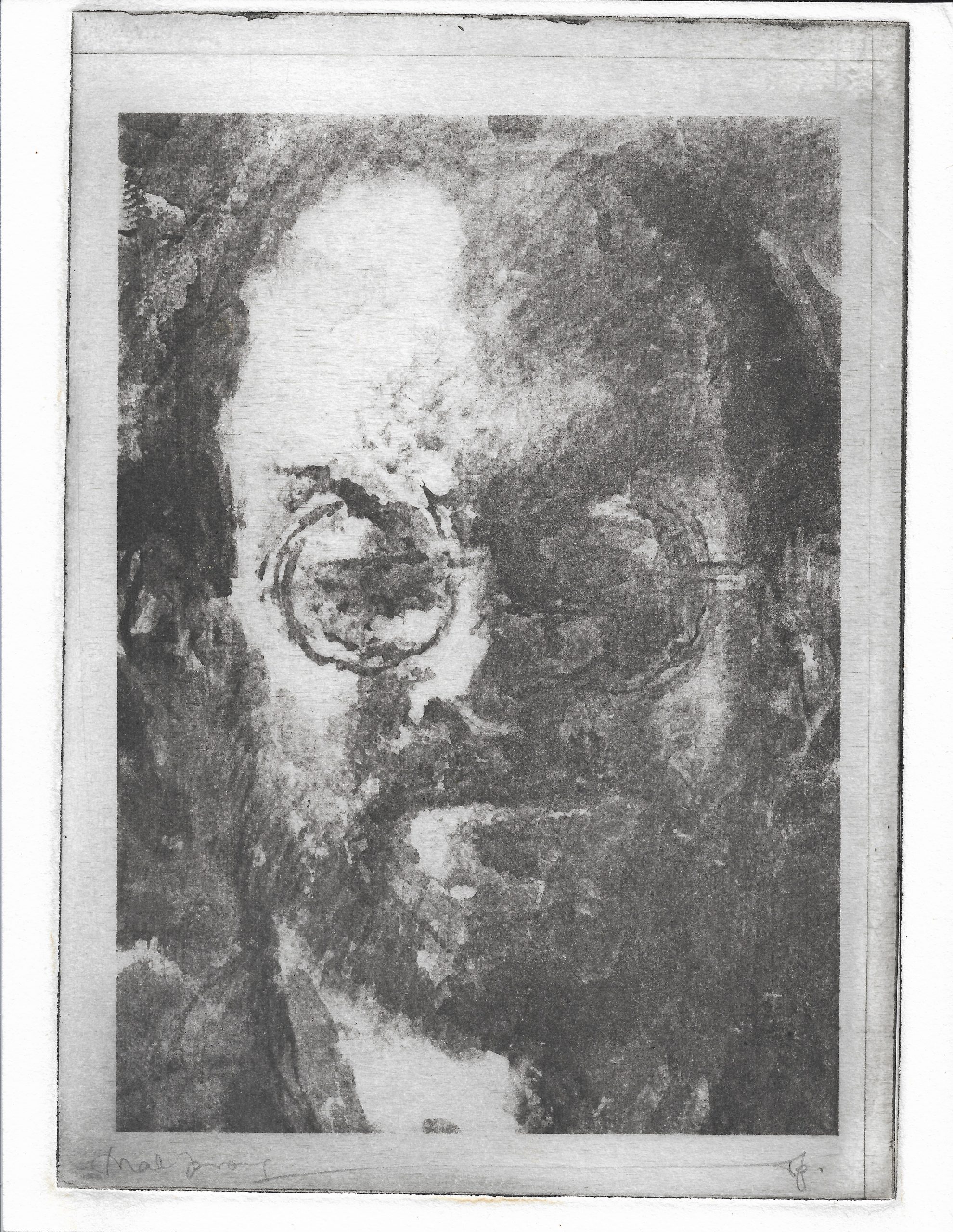 Salman Rushdie by Tom Phillips