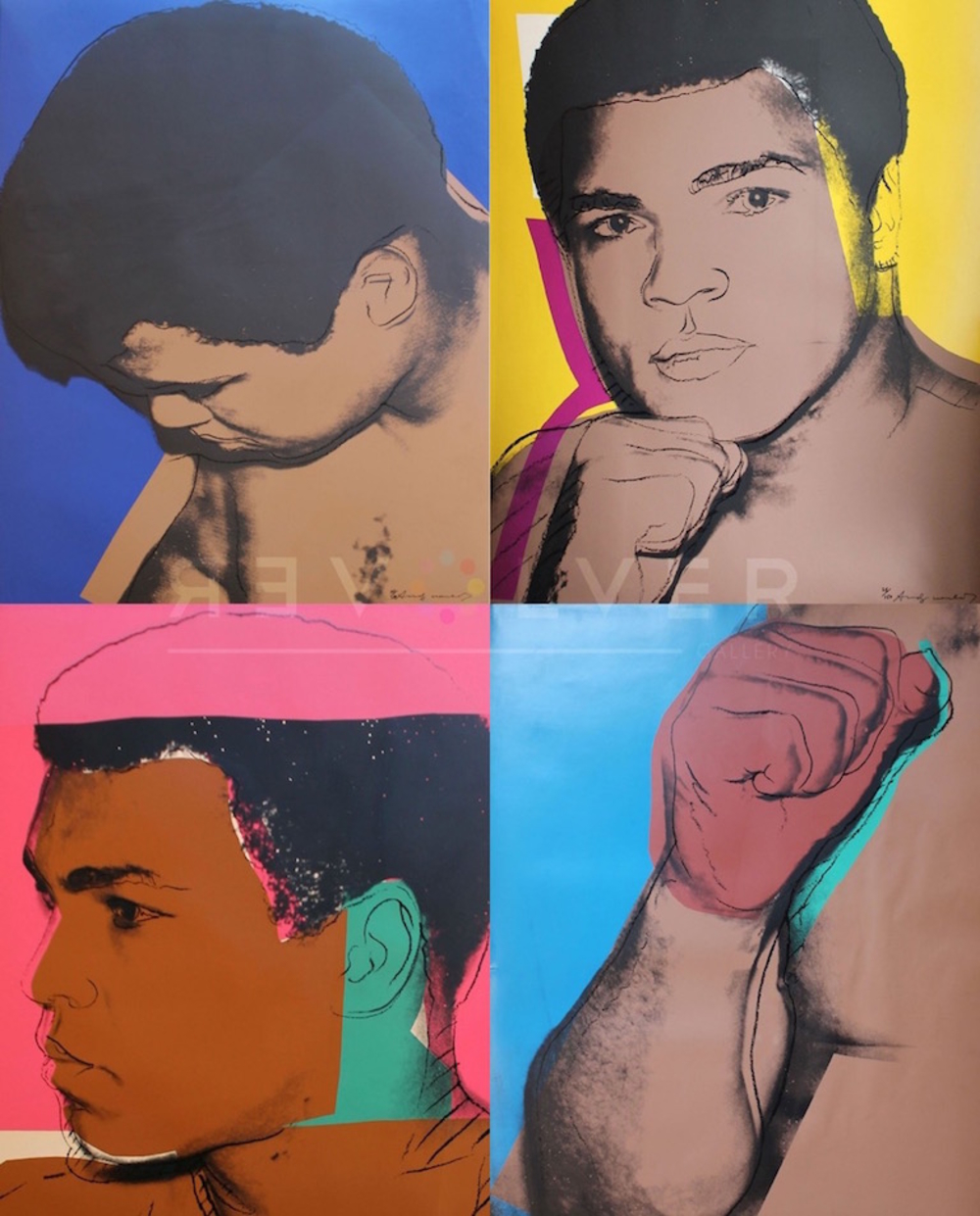 Muhammad Ali Complete Portfolio by Andy Warhol