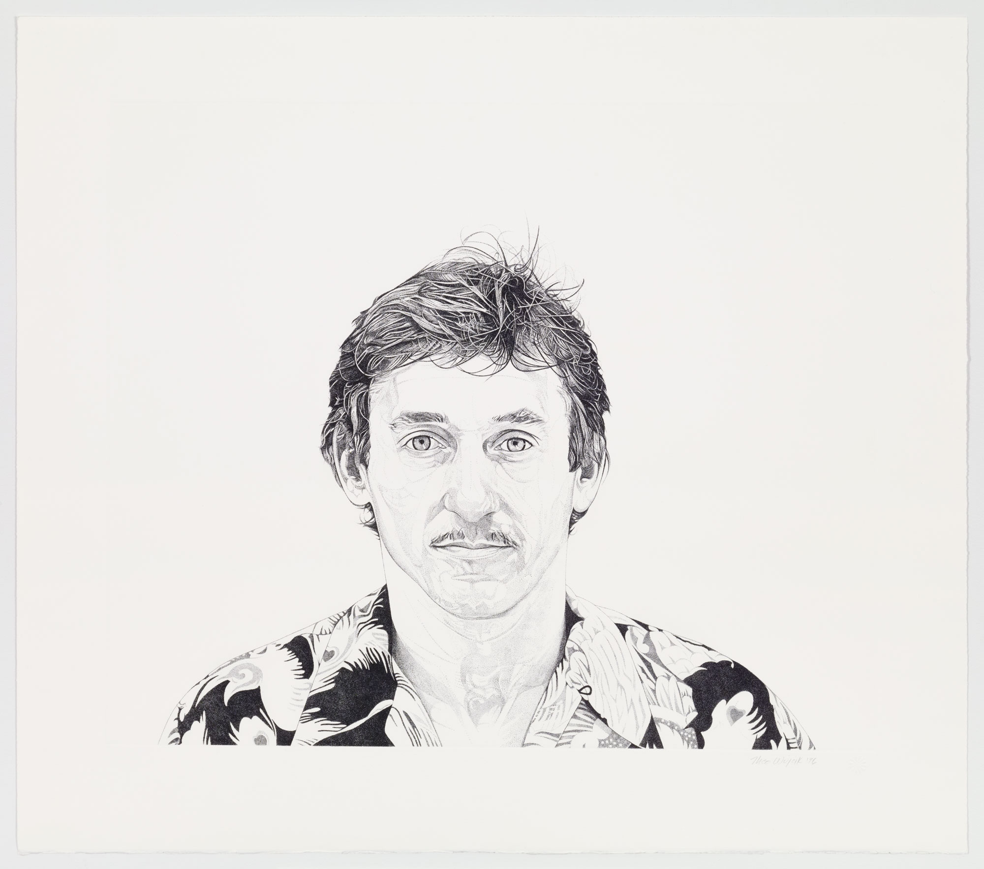 Ed Ruscha by Theo Wujcik