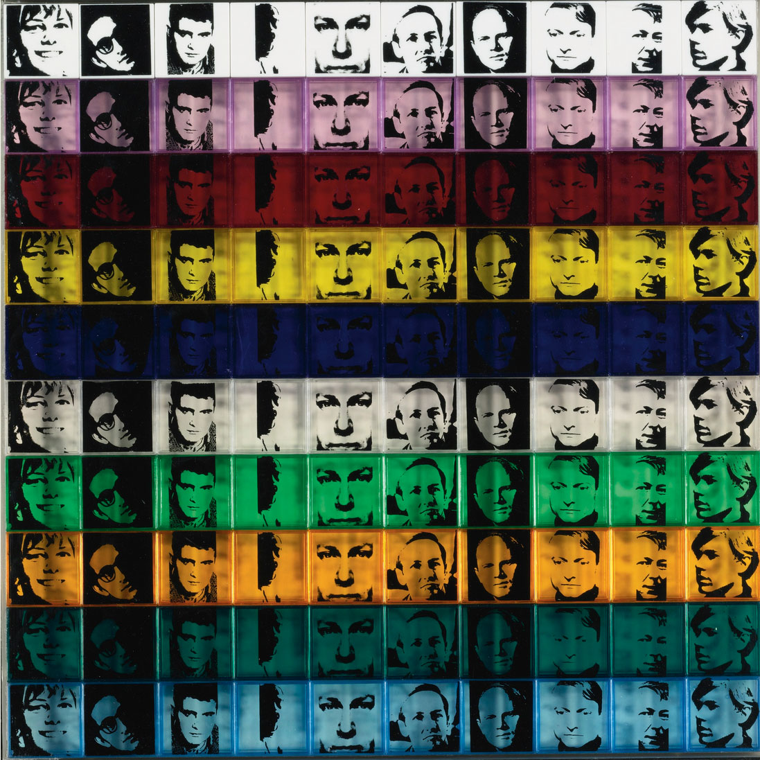 Portraits Of The Artists (fs Ii.17) by Andy Warhol