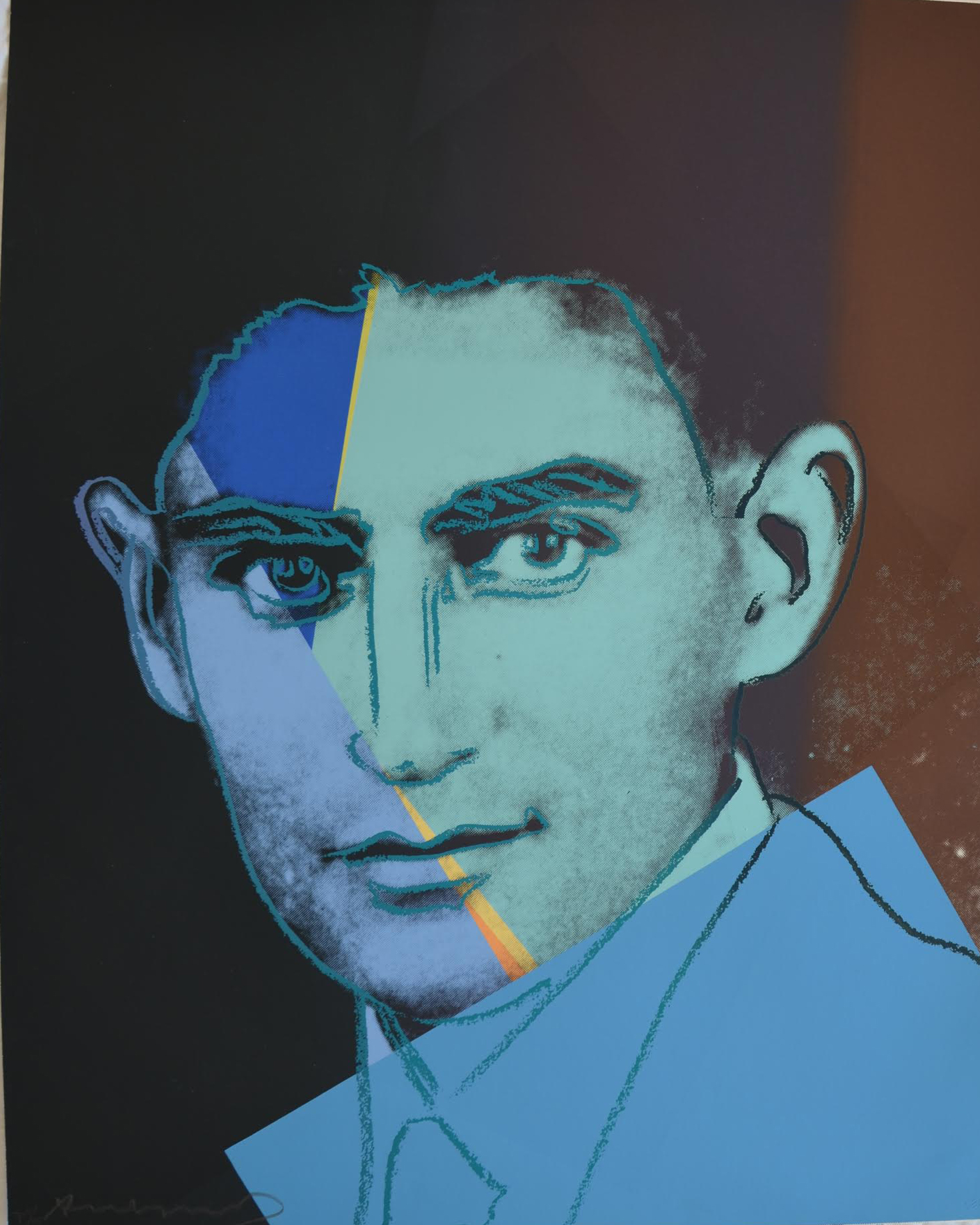 Franz Kafka Tp by Andy Warhol