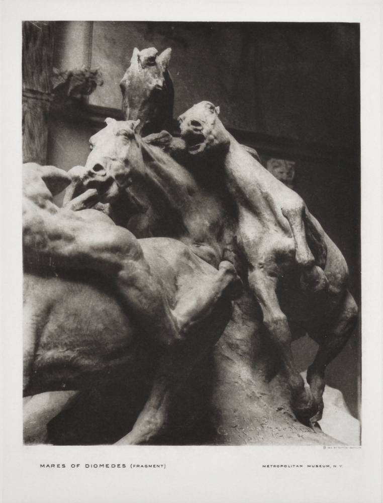 Mares Of Diomedes (fragment 2) by Gutzon Borglum