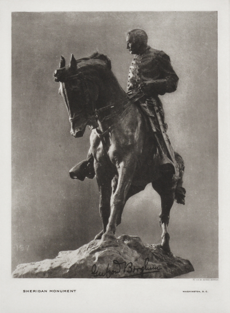 Sheridan Monument, Washington by Gutzon Borglum