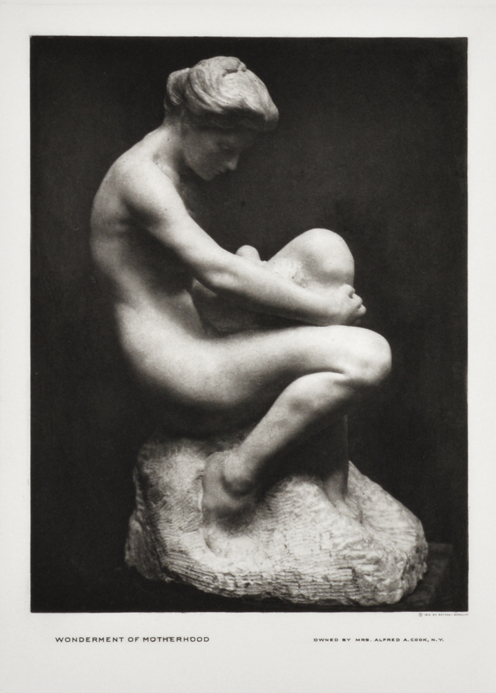 Wonderment Of Motherhood (right Side) by Gutzon Borglum