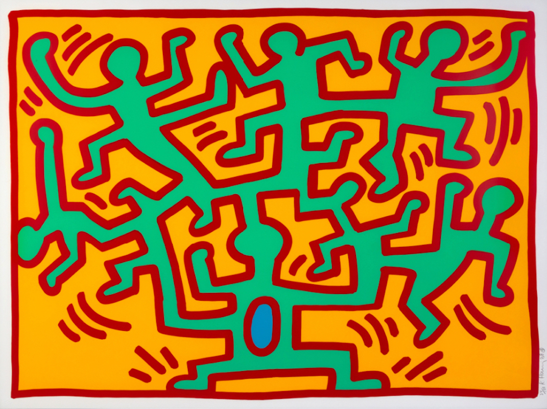 Growing ii by Keith Haring