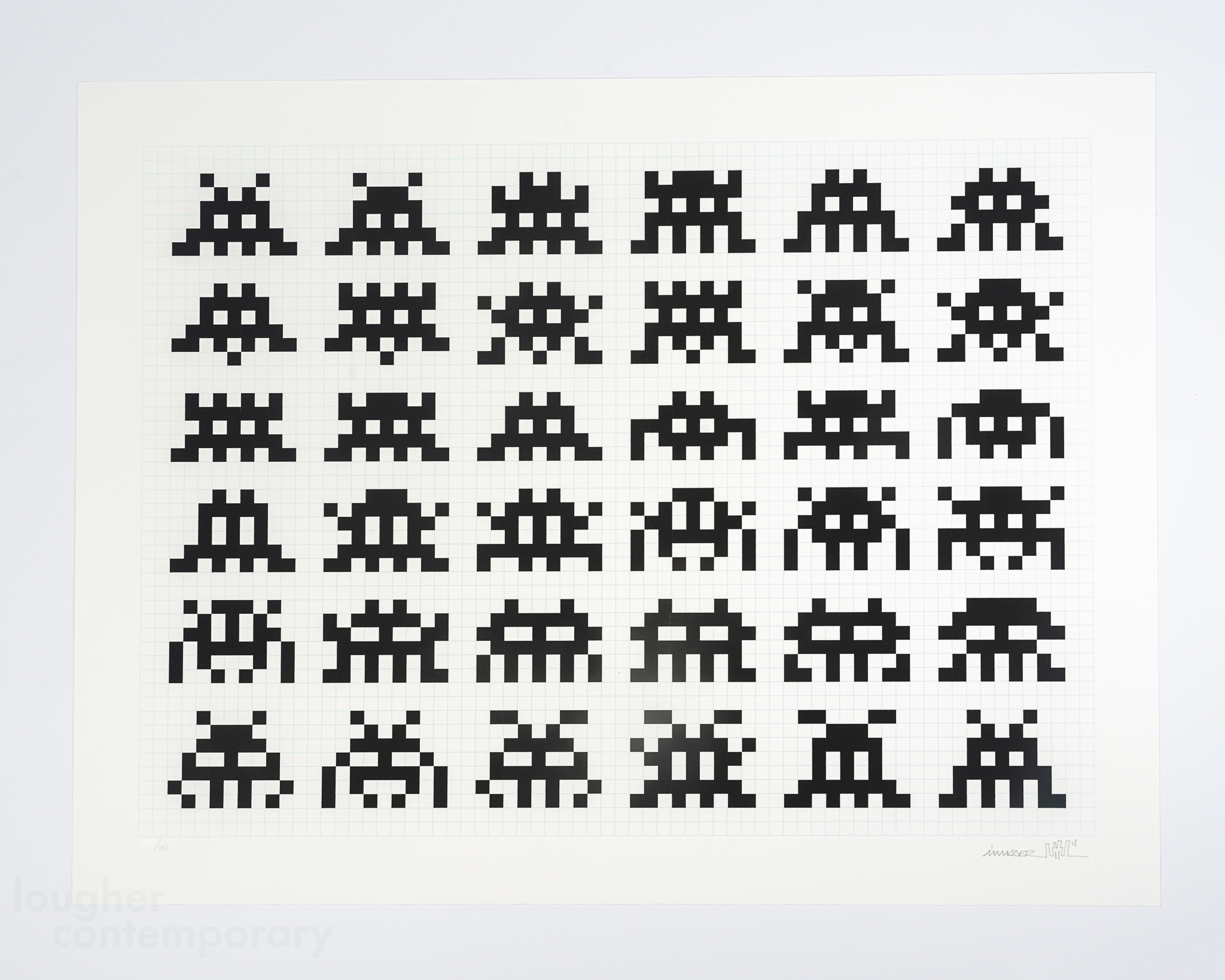 Repetition, Variation, Evolution by Invader