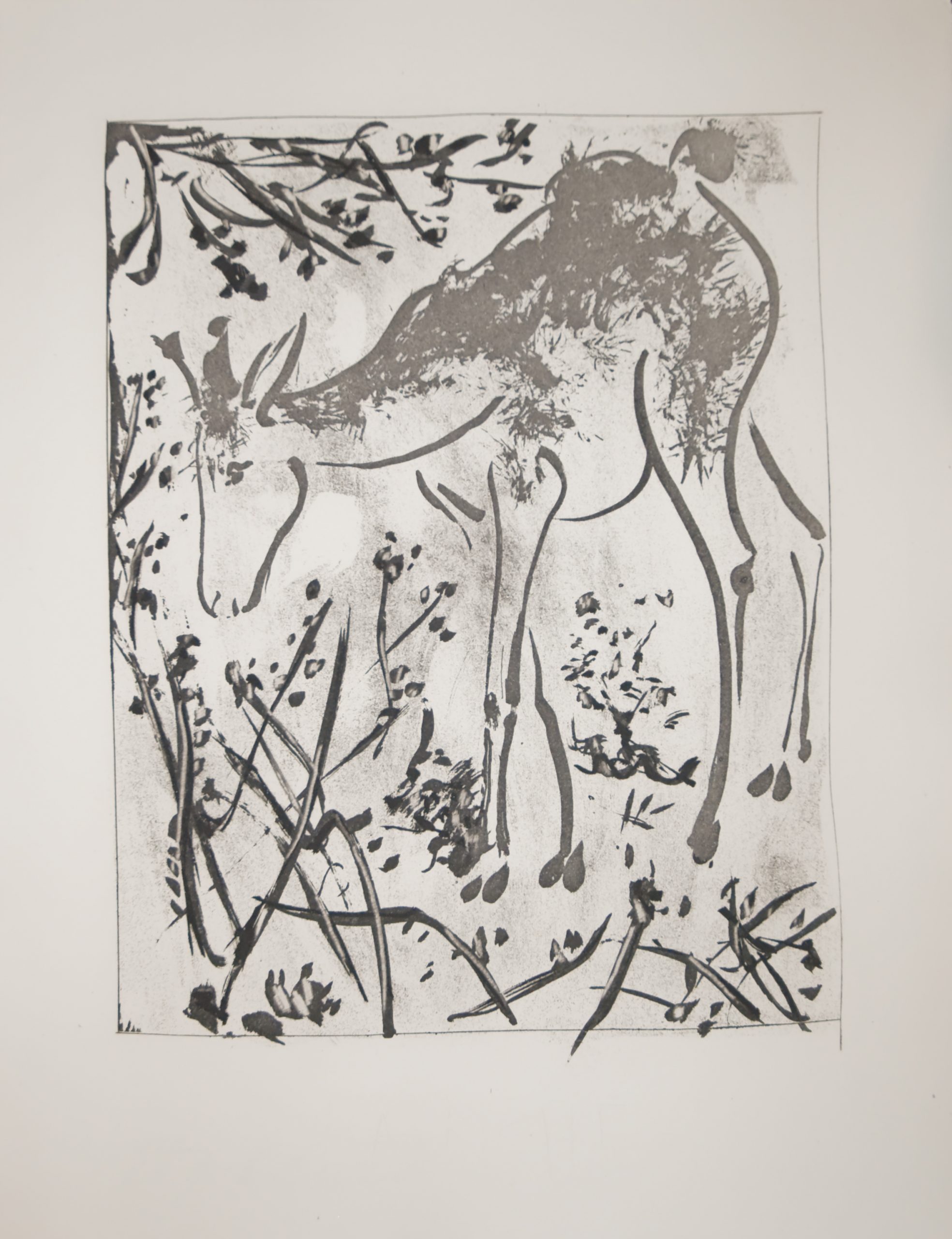 La Biche (the Stag) Bloch 336 by Pablo Picasso