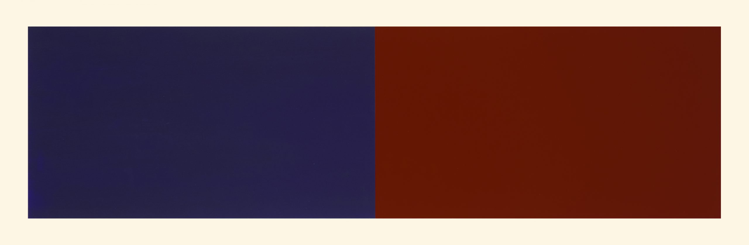 Rivers And Mountains/7,  Blue/red-violet by Rupert Deese