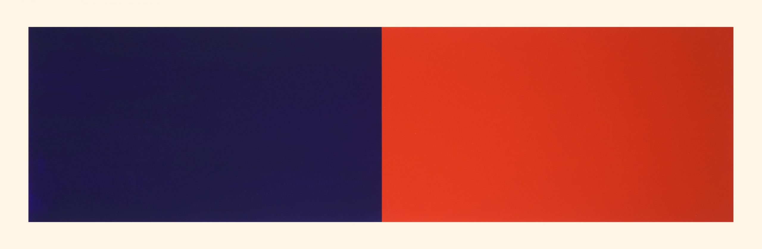 Rivers And Mountains/8,  Blue/red by Rupert Deese