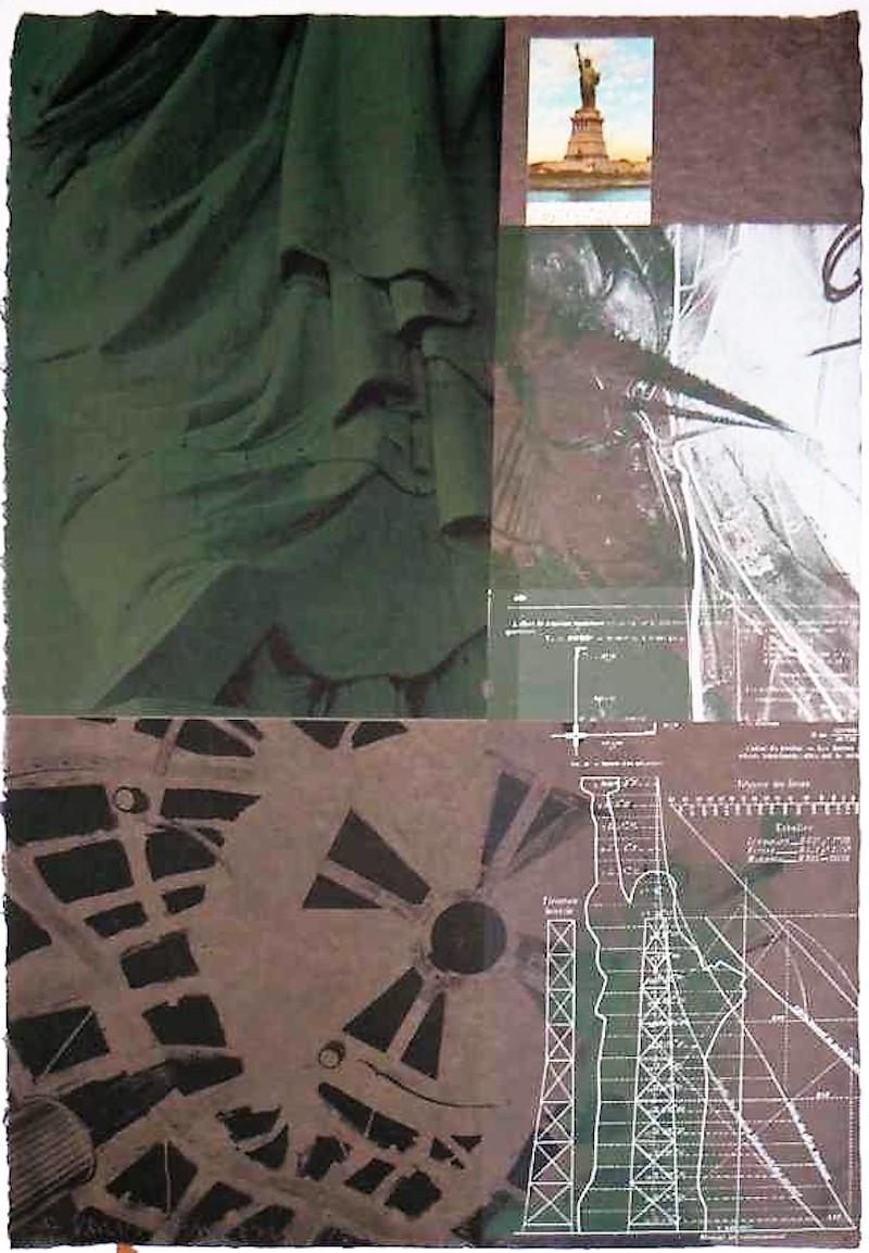 Statue Of Liberty by Robert Rauschenberg