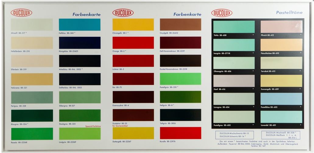 Colour Chart H2 by Damien Hirst