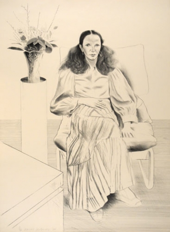 Brooke Hopper by David Hockney