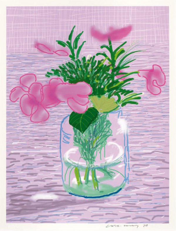 Ipad Drawing Untitled, 329 by David Hockney