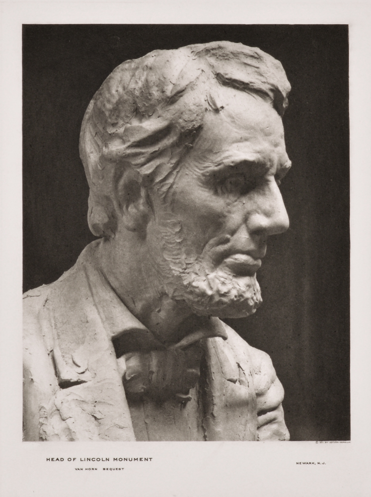 Head Of Lincoln Monument by Gutzon Borglum