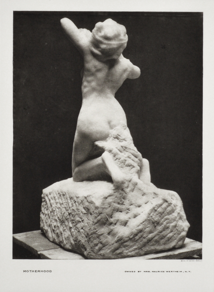 Motherhood (back) by Gutzon Borglum