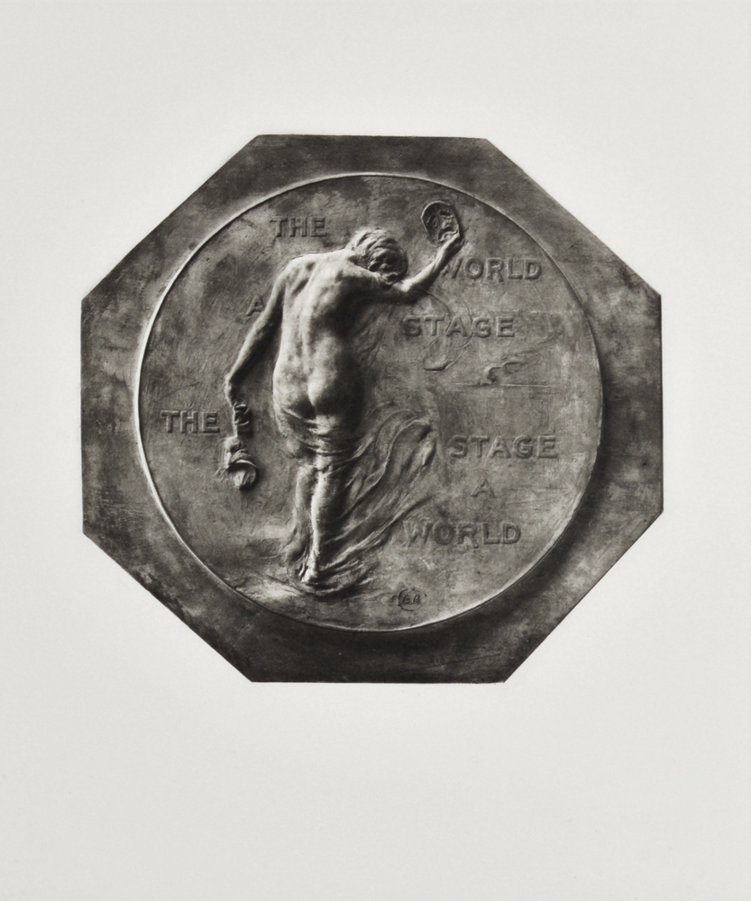 The Drama (medal For New Theater), New York by Gutzon Borglum