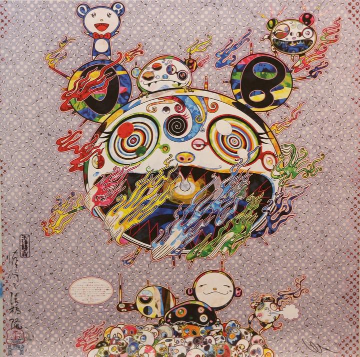 Chaos by Takashi Murakami