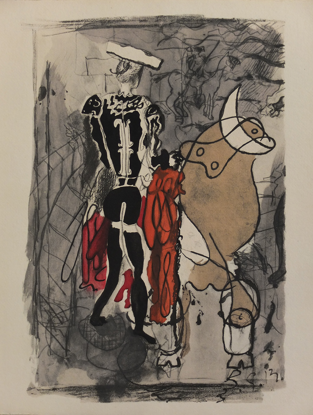 Torero by Georges Braque