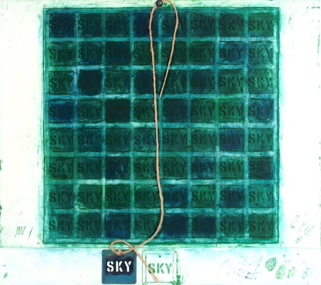 Sky Mantra by Joe Tilson