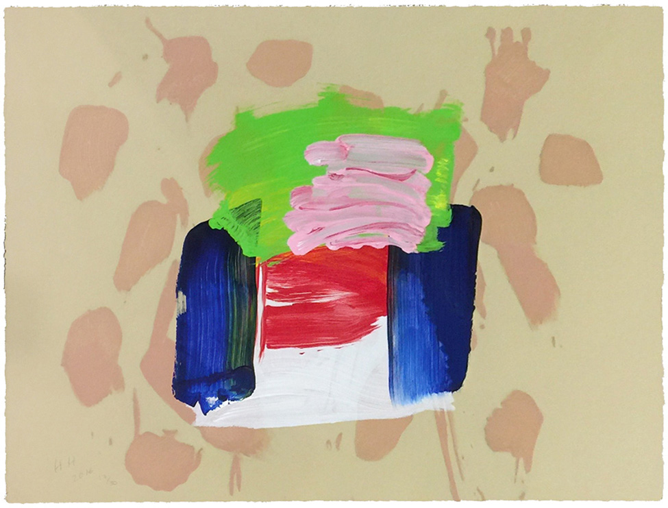 Ice Cream (from After All) by Howard Hodgkin