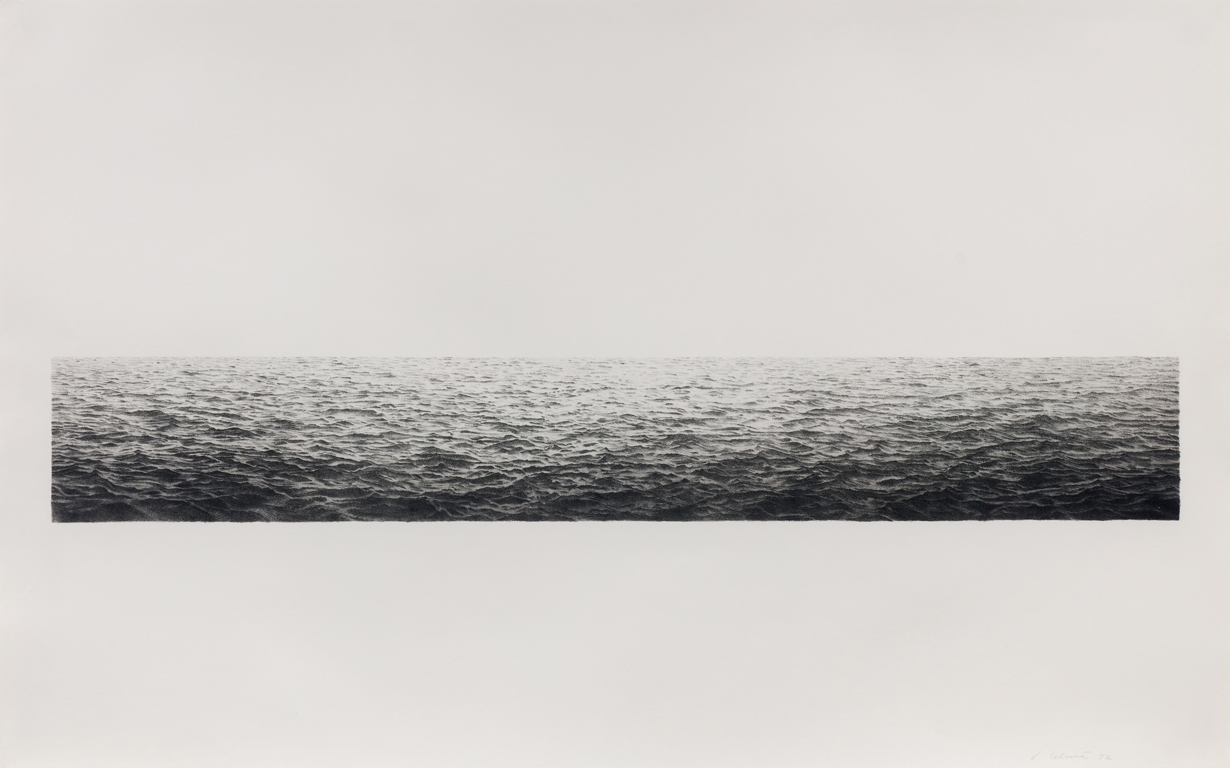 Untitled (Ocean) by Vija Celmins