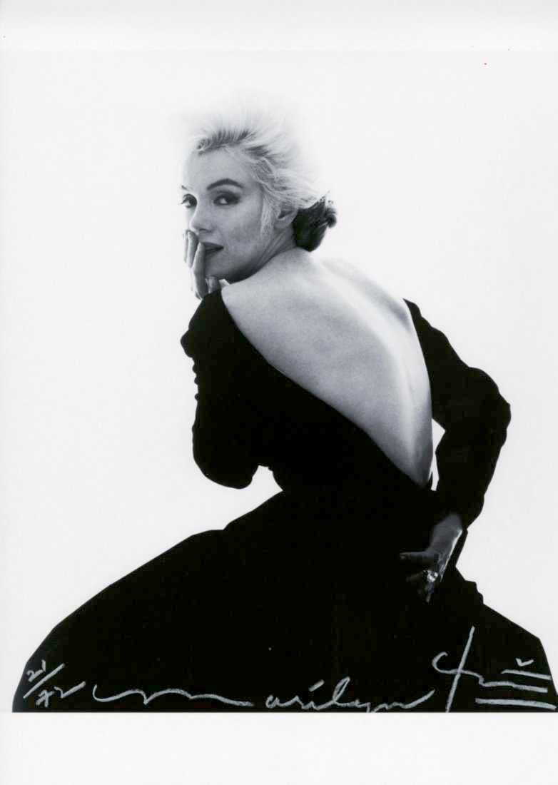 Marilyn, Dior Dress Ii by Bert Stern