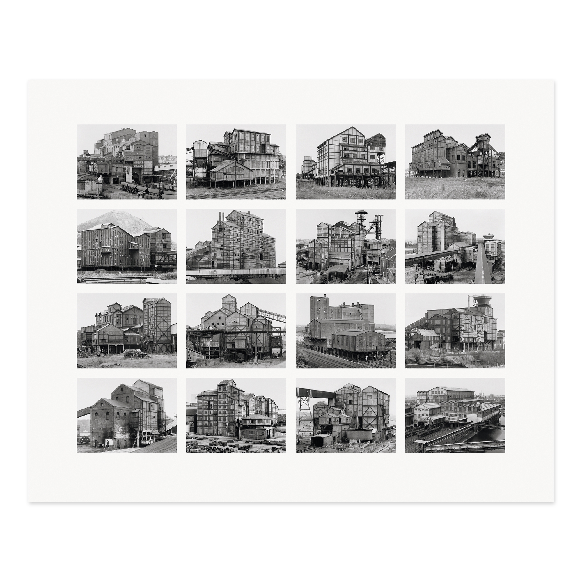 Preparation Plants (aufbereitungsanlagen) by Bernd & Hilla Becher