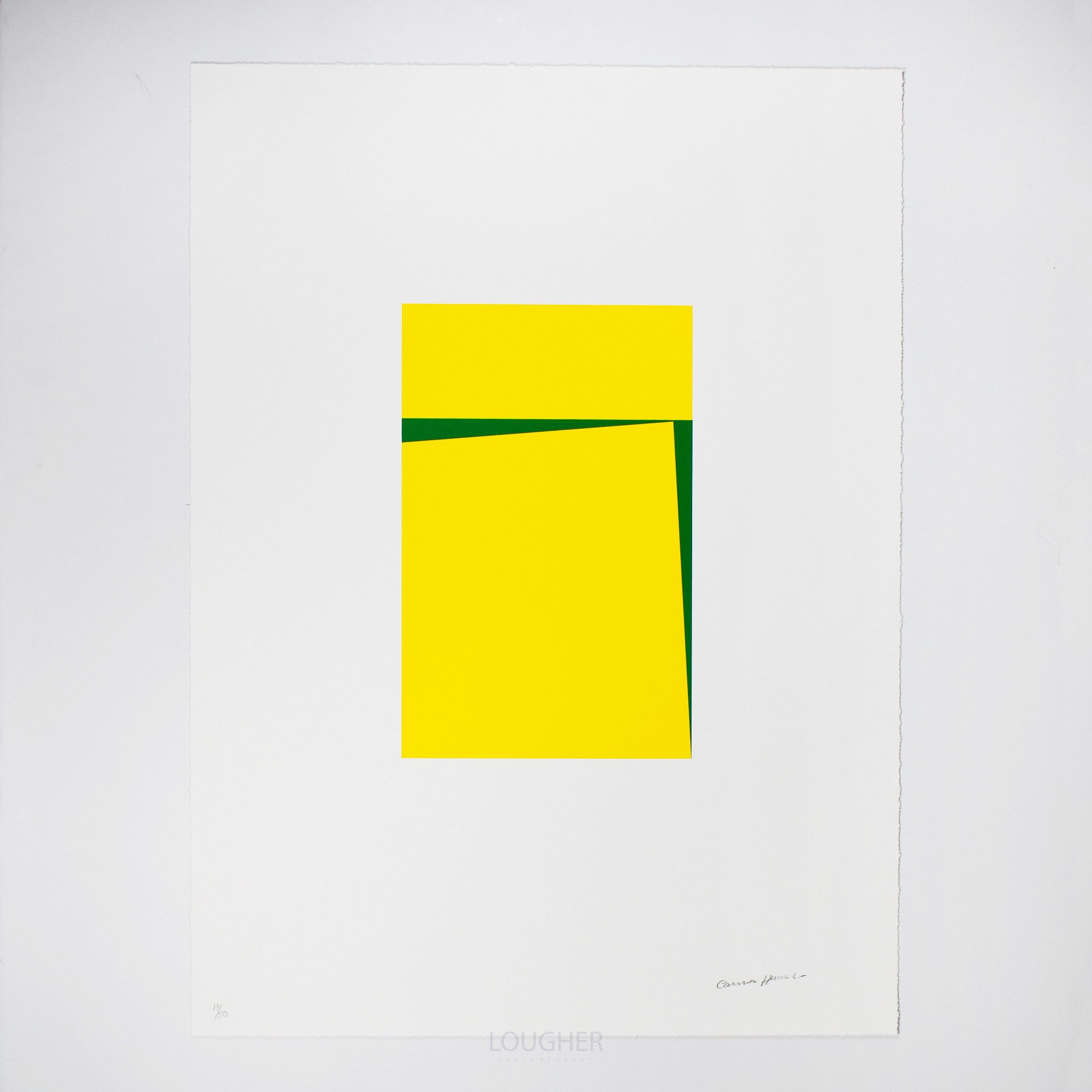 Untitled (2018) by Carmen Herrera