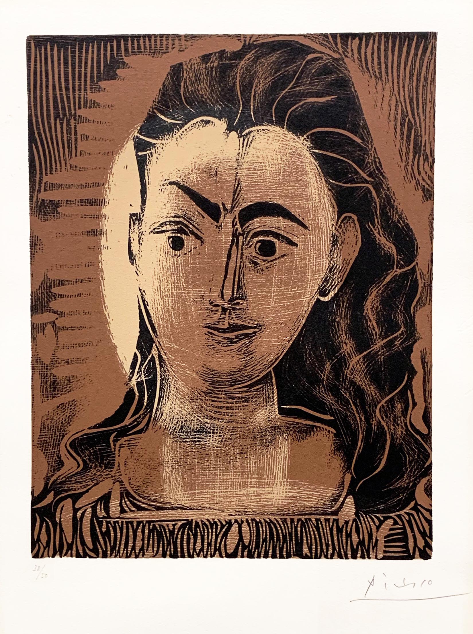 Petite Buste De Femme (small Portrait Of A Woman) by Pablo Picasso