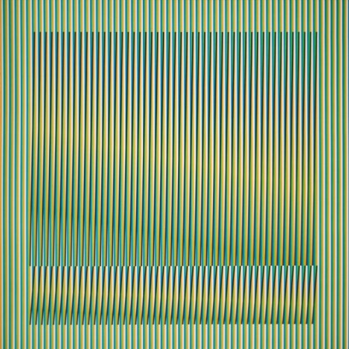 Induction Chromatique A Double Fréquence Série Orinoco 2 by Carlos Cruz-Diez