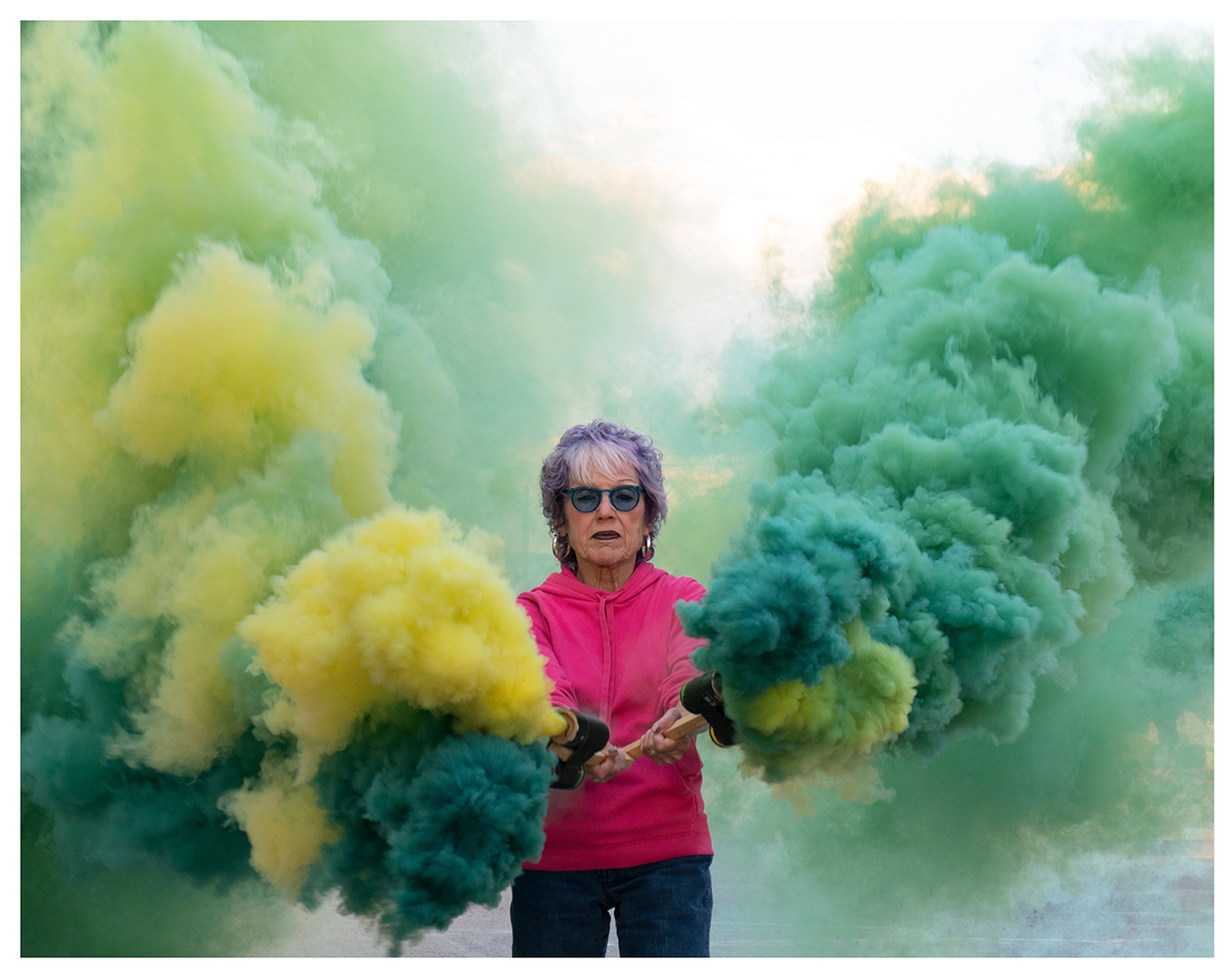 On Fire At Eighty by Judy Chicago