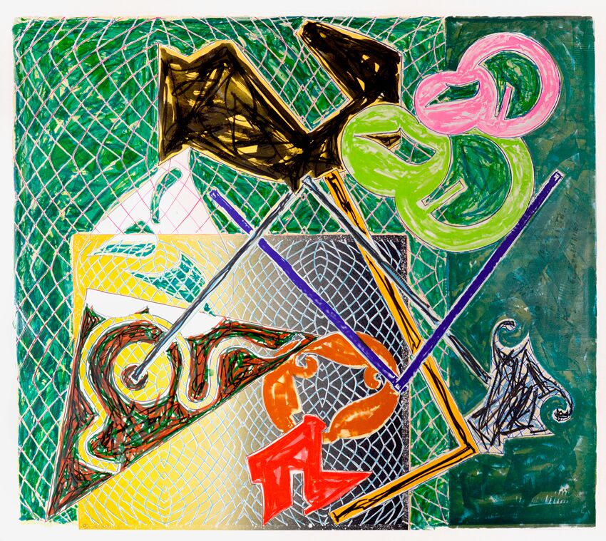 Shards V by Frank Stella