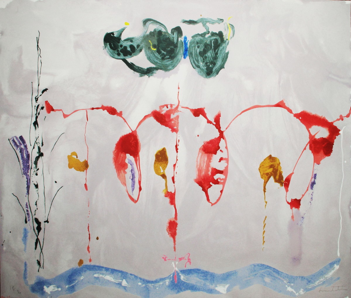 Aerie by Helen Frankenthaler