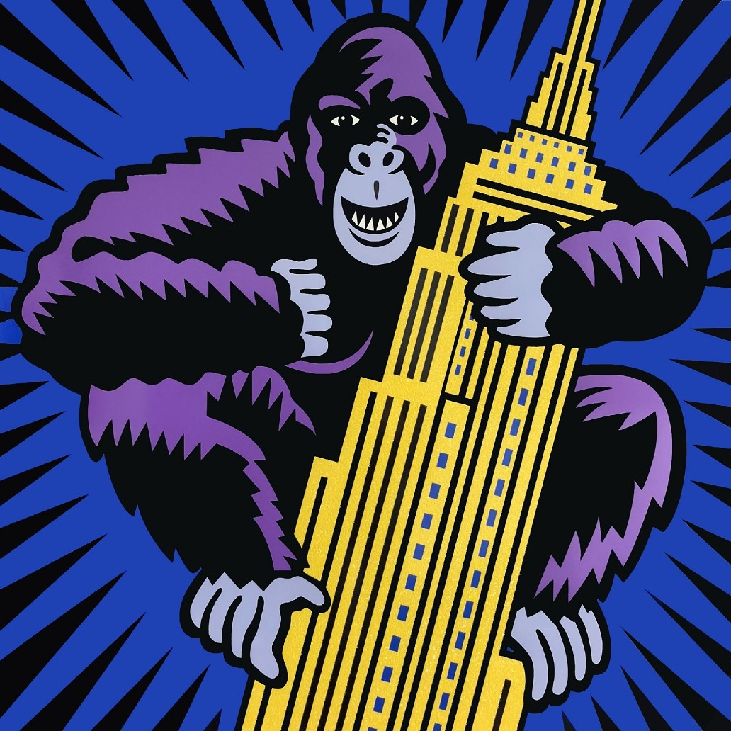 King Kong by Burton Morris