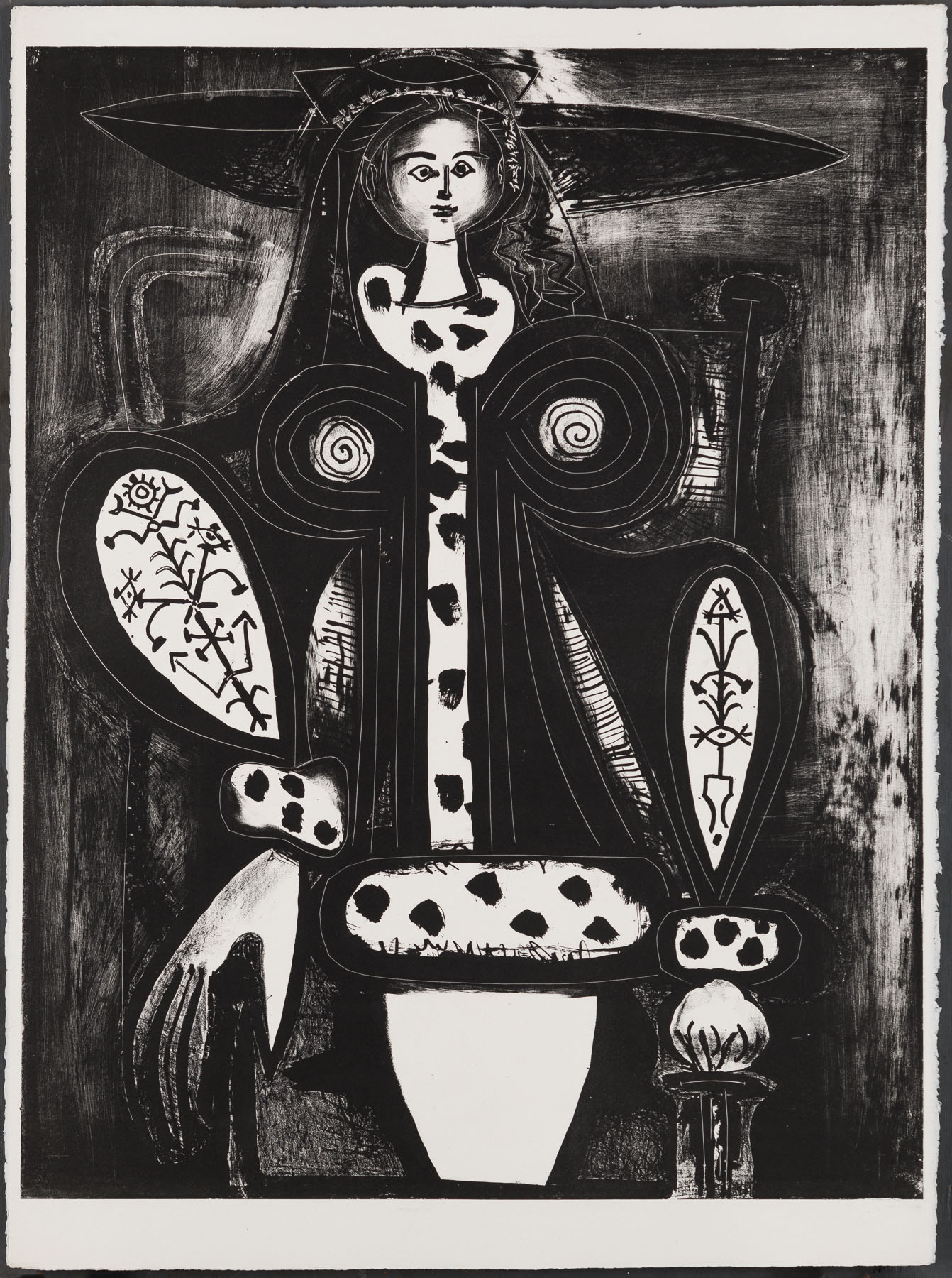 Woman In Armchair by Pablo Picasso