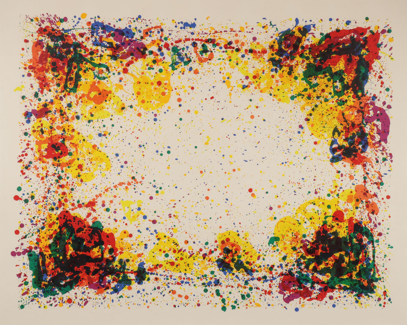 Ariel’s Ring by Sam Francis