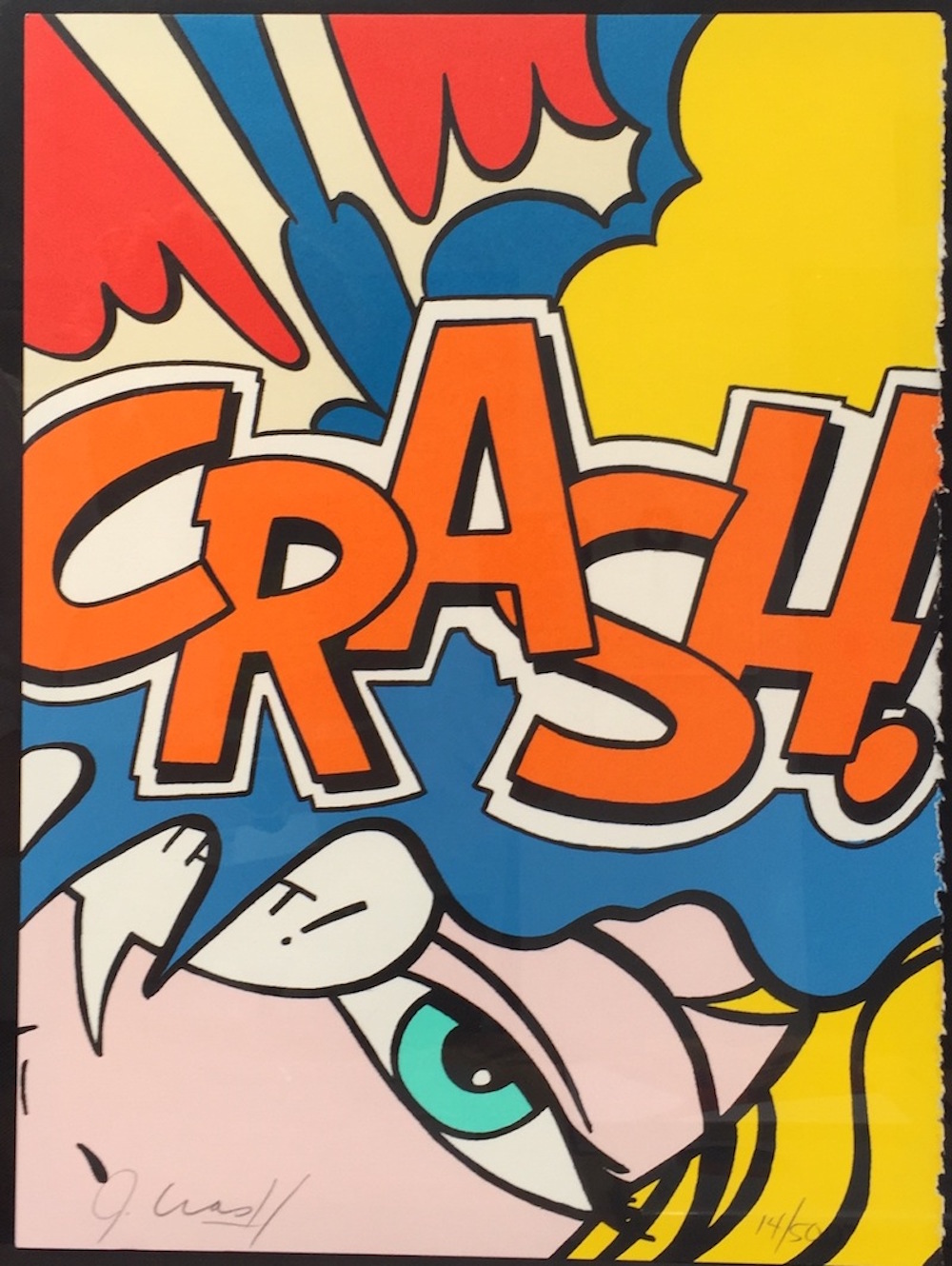 Crash Orange by John CRASH