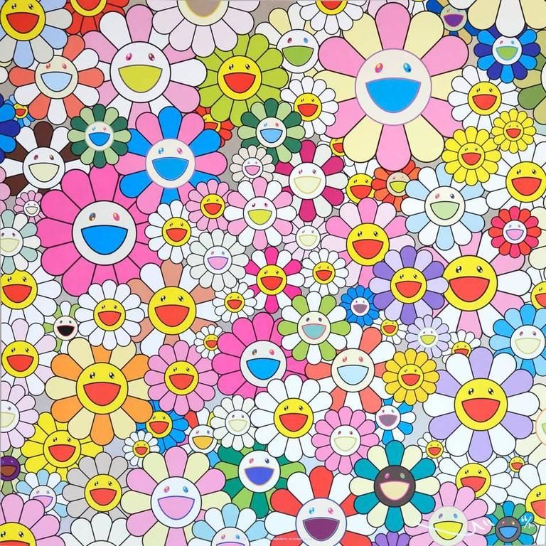 Flower Smile by Takashi Murakami