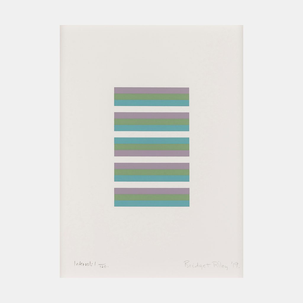 Intervals 1 by Bridget Riley