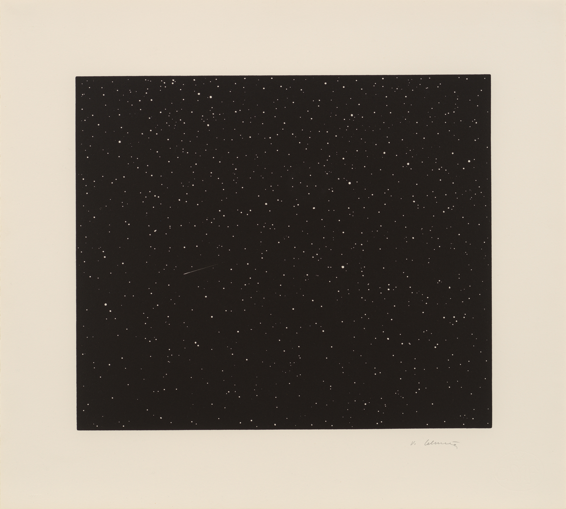 Comet by Vija Celmins